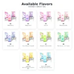 hifancy space 50k flavor list