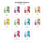 zooy fizz 60k flavor list