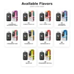 zooy flyer 35000 flavor list