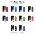 zooy shisha 50000 flavor list