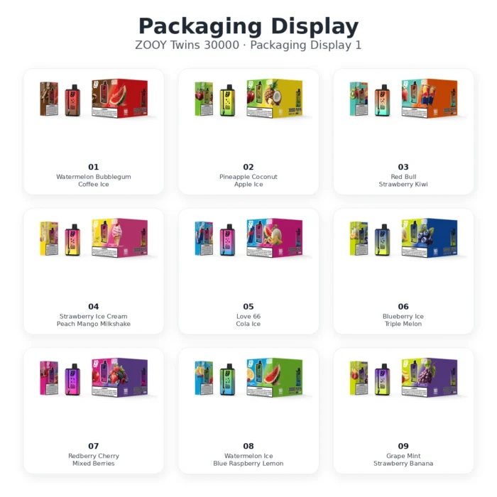 zooy twins 30000 packaging display 1