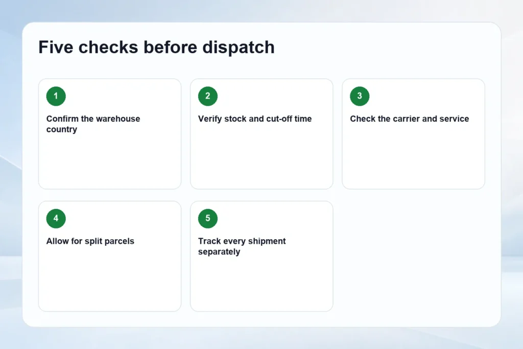 eu vape delivery checklist