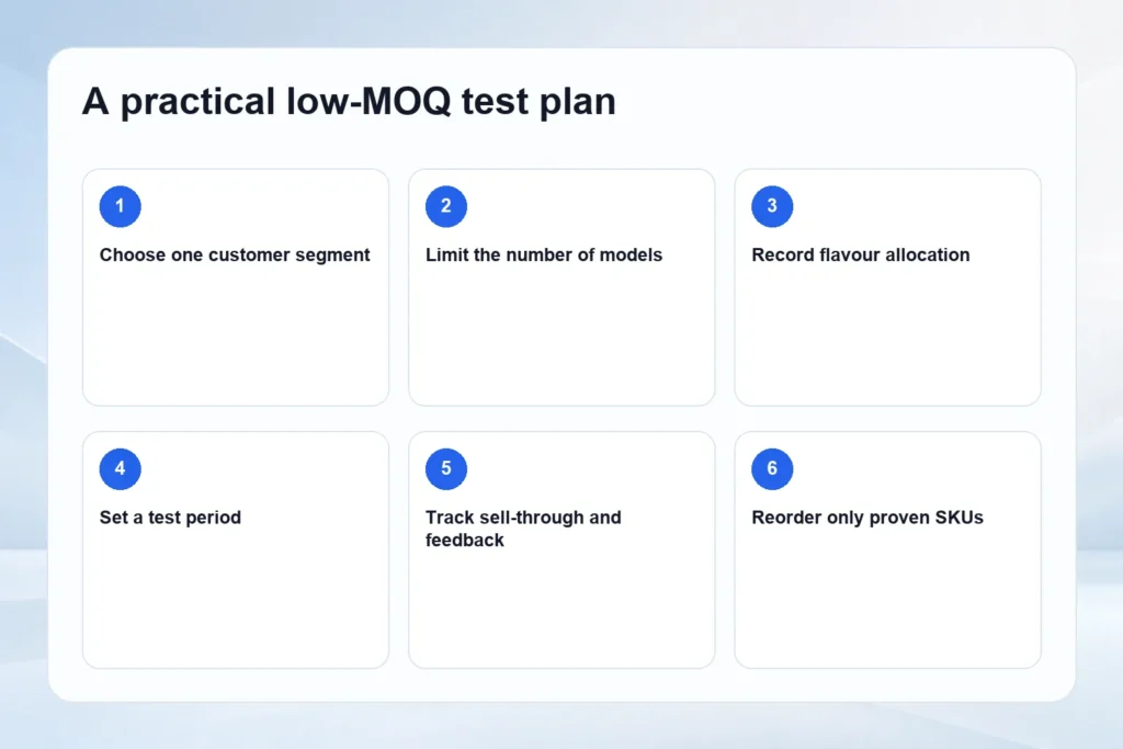 low moq vape test plan