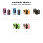 zooy blaze 25000 flavor list2