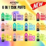 WASPE AIVIOU 150K 6 IN 1 flavor list scaled e1789399405980