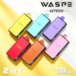 WASPE Double Flavor 100K Pro 2 IN 1 features 2