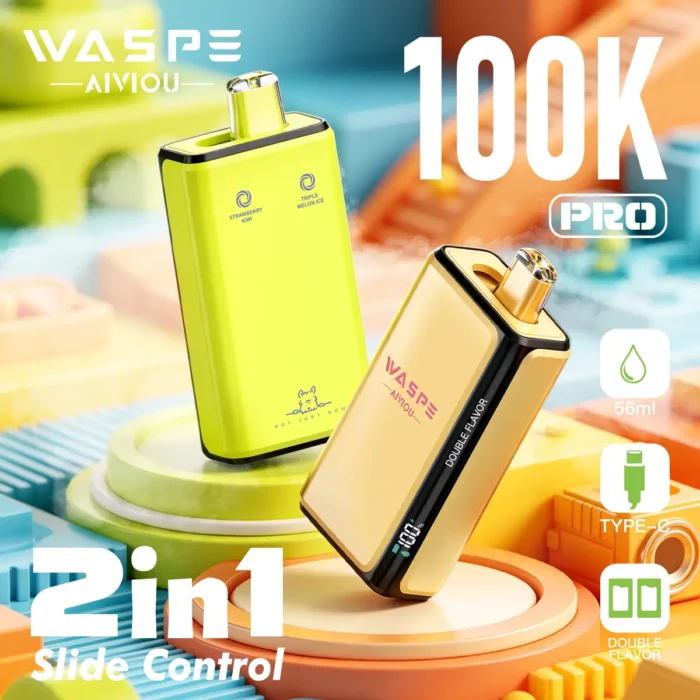 WASPE Double Flavor 100K Pro 2 IN 1