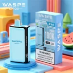 WASPE Double Flavor 100K Pro 2 IN 1 package