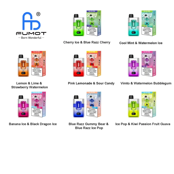fumot eco 2in1 50k flavor list2