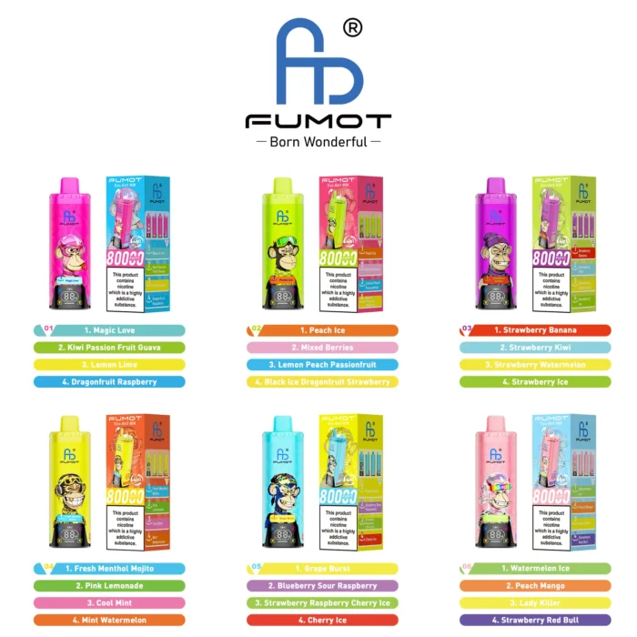 fumot eco 4in1 80k box flavor list3
