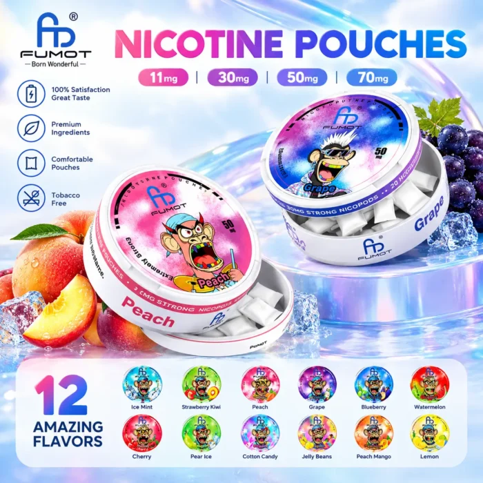 FUMOT Snus Nicotine Pouches