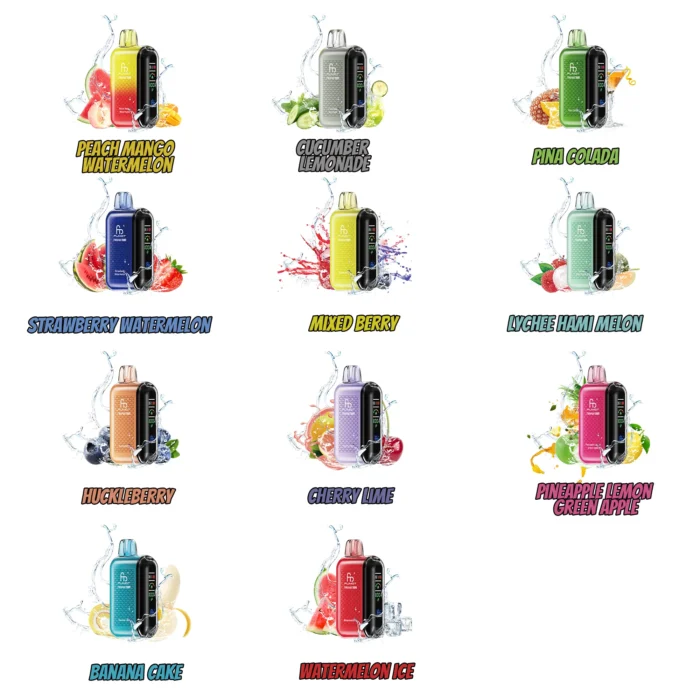 fumot tornado 20k box flavor list1