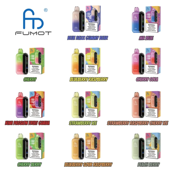 fumot tornado 20k box flavor list4