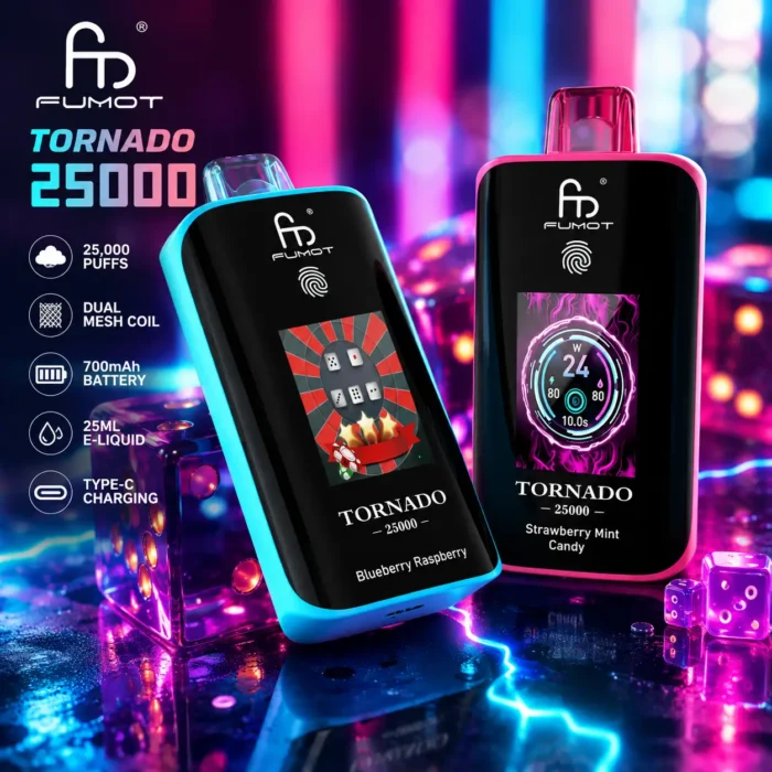 fumot tornado 25k box main Fumot Tornado 25K 2%