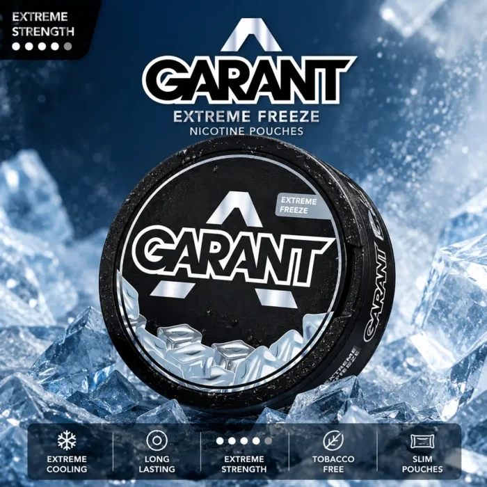 garant snus flavor 01 extreme freeze 70mg