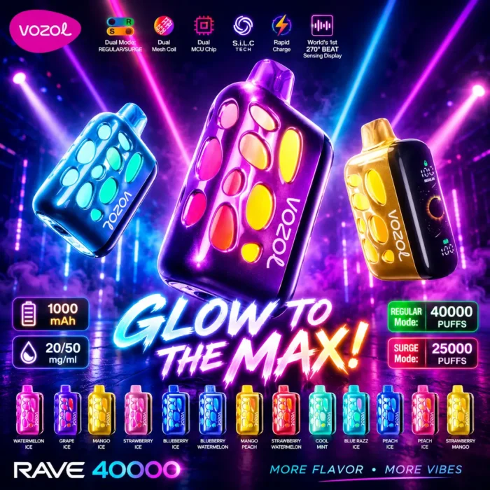 vozol rave 40k main VOZOL RAVE 40K 5%