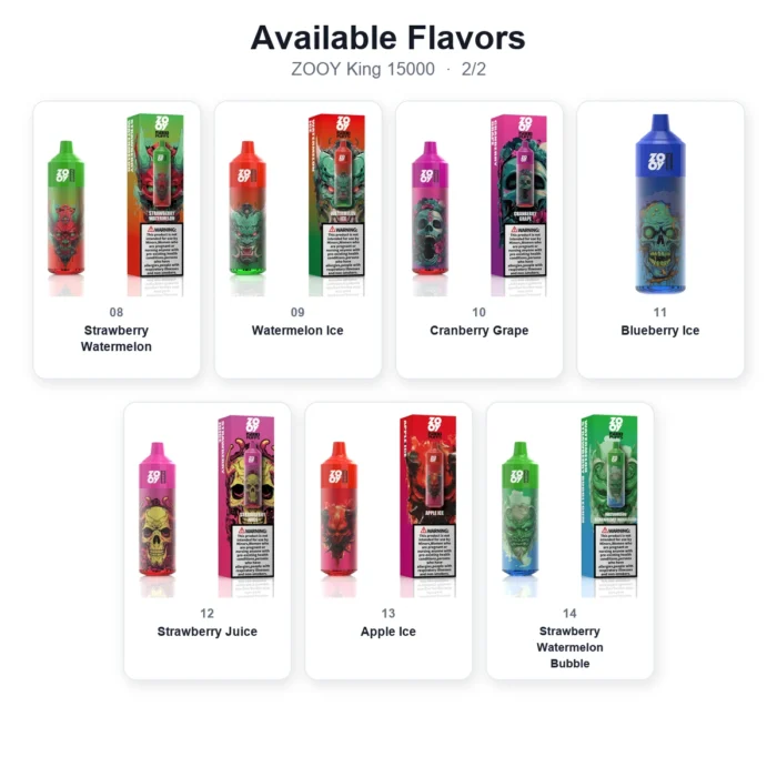 zooy-king-15000-flavor-list2 zooy king 15000 flavor list2